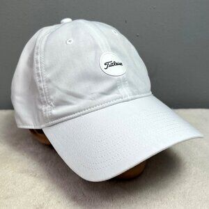 Titleist Montauk Lightweight Golf Hat White Front Logo Adjustable Don Julio